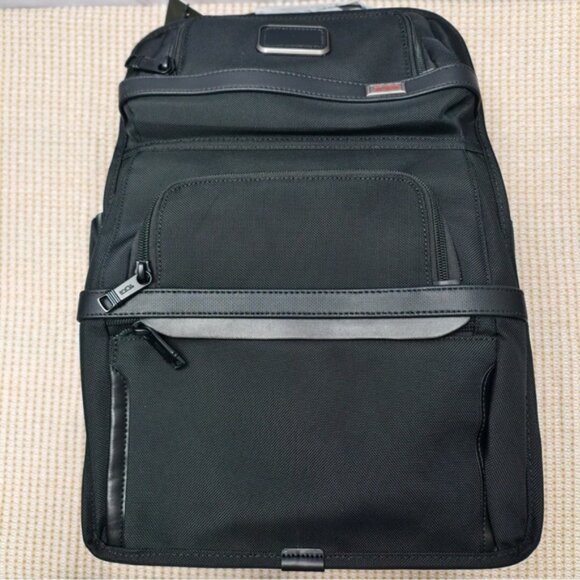 Tumi Alpha 3 Backpack - Ballistic Nylon Large Capacity Business Travel - Picture 1 of 7